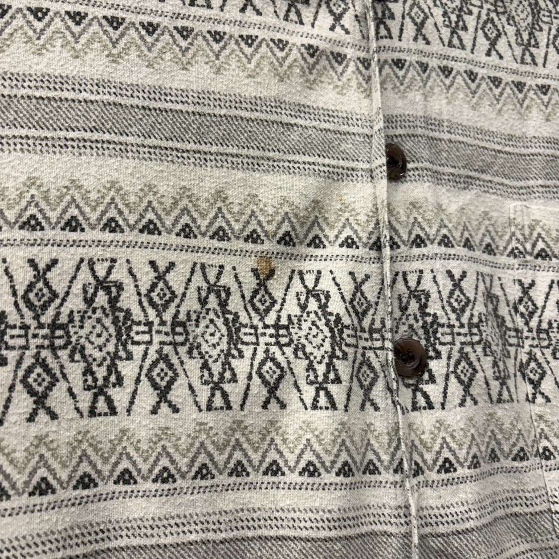 90s b.p.c 클래식스 자카드 에스닉 패턴 코튼셔츠 N1122 상품이미지6