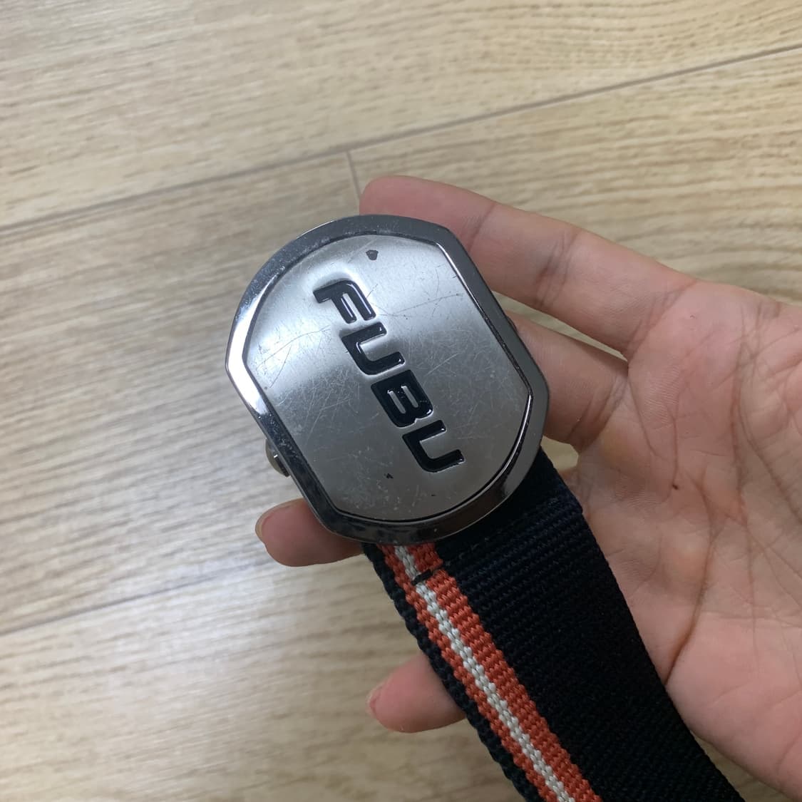 FUBU 푸부 올드스쿨 웨빙 벨트 상품이미지2