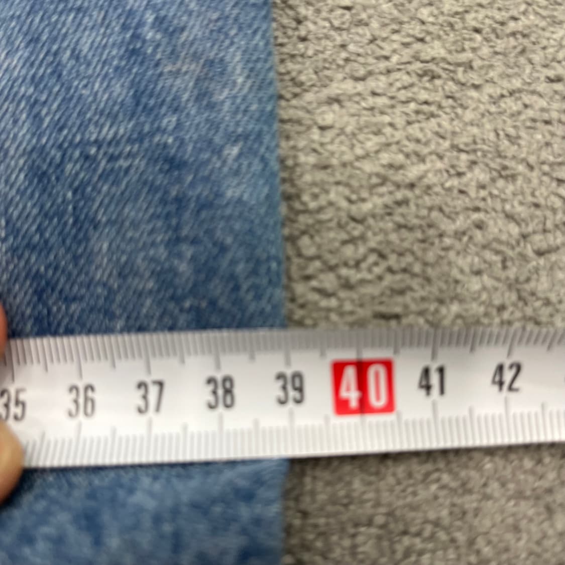 M 낫포너드 와이드 데님팬츠 상품이미지9