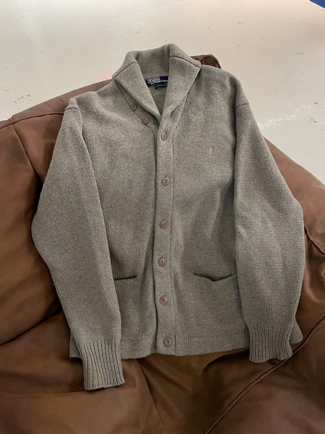 PRL 폴로 랄프로렌 숄카라 가디건 상품이미지4