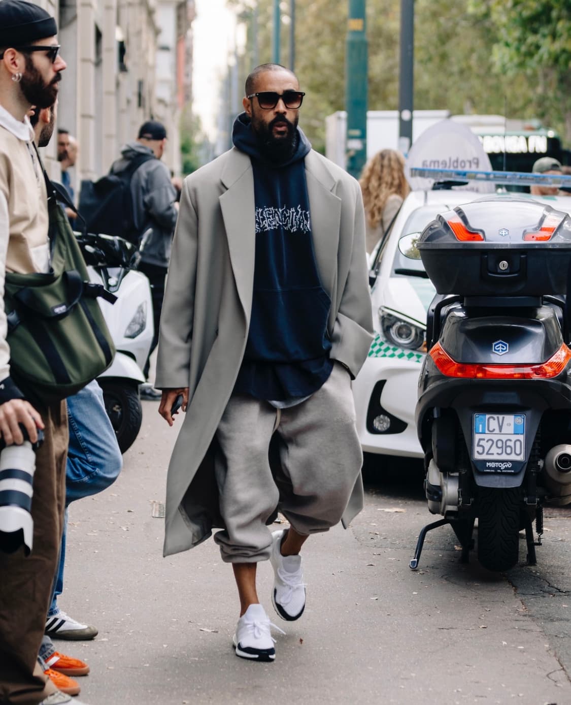 피어오브갓 이터널 컬렉션 더블브레스티드 울 오버코트 시멘트 헤더 상품이미지1