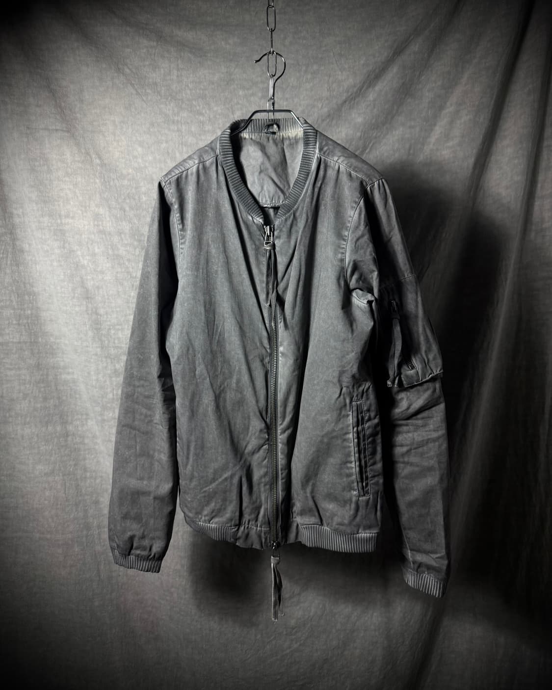 ARMY OF ME Waxed Cotton Bomber Jacket   상품이미지1
