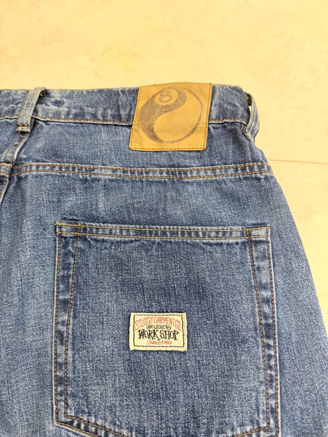 [32] 아워레가시 스투시 워크샵 세컨드컷 데님 상품이미지7