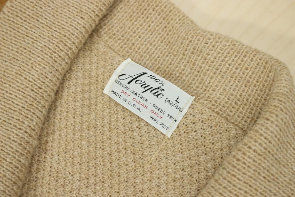 USA 90s 스웨이드 니트 가디건  상품이미지8