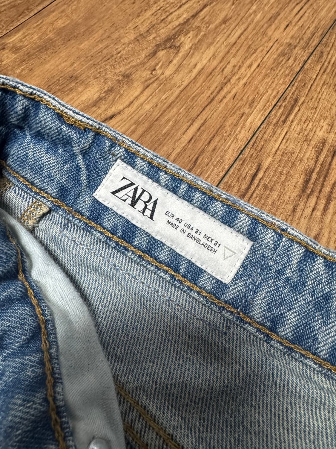 ZARA 데님 스트레이트핏 상품이미지3