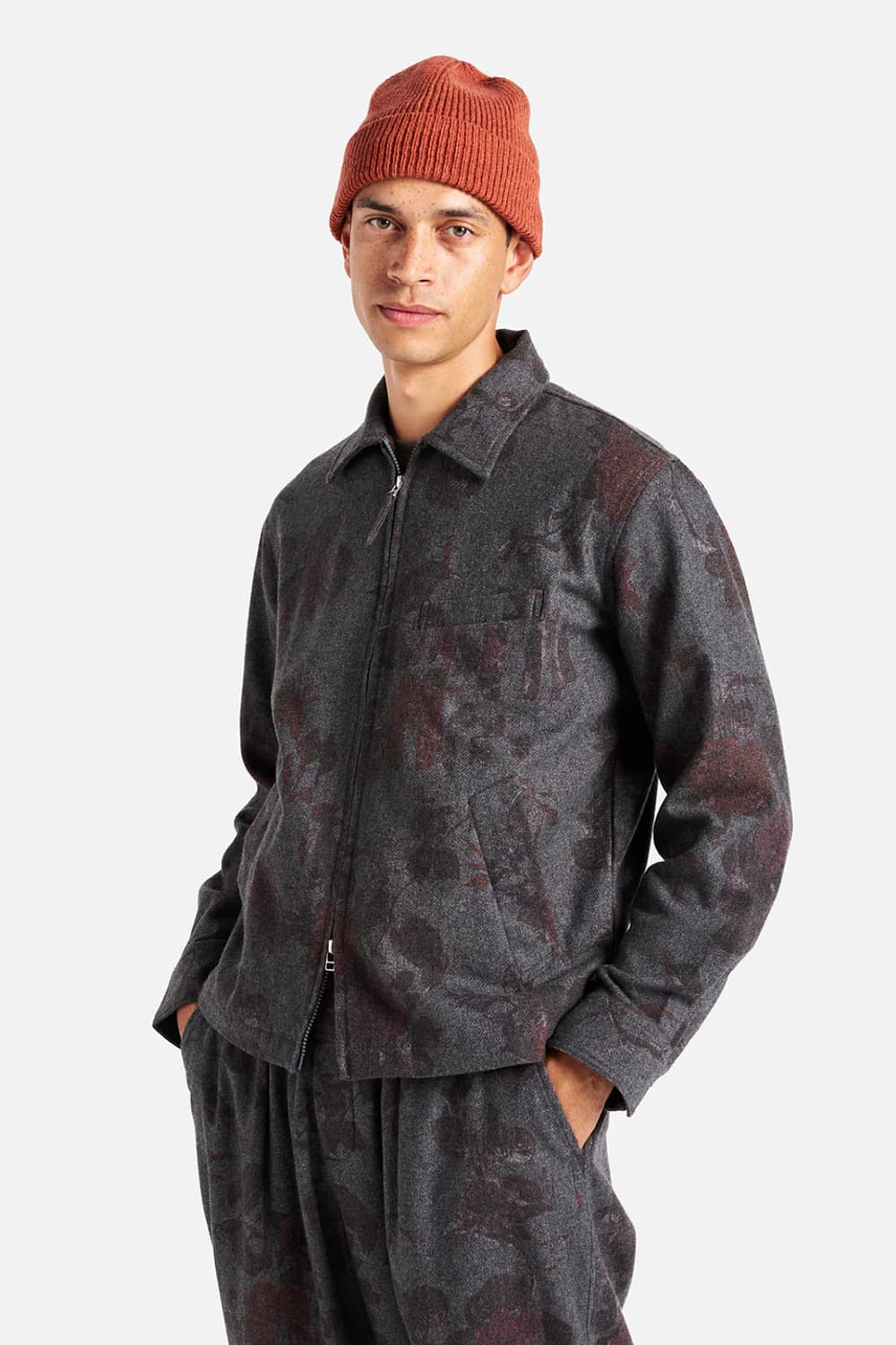 UNIVERSAL WORKS WINDCHEATER / Mid Grey 상품이미지1