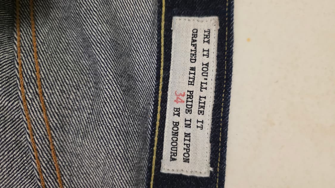 본쿠라 데님 팬츠 XX 34 (원워시) 상품이미지5