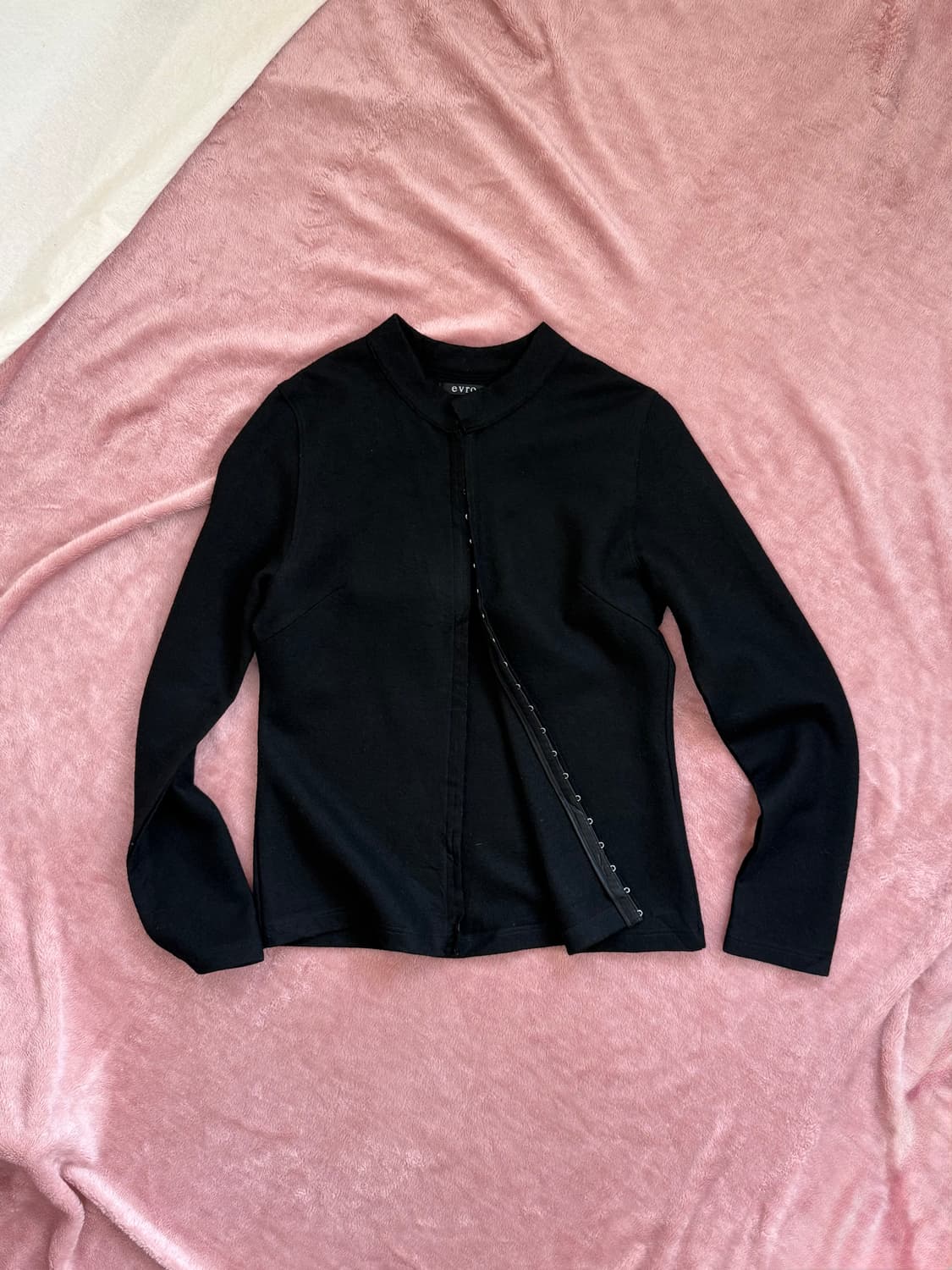 Evro 후크 울 가디건 상품이미지1