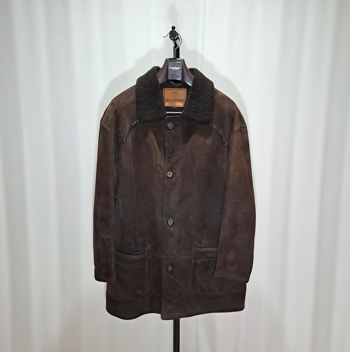 (택포) 안토노비치 by 진도모피 양가죽 시어링 무스탕 110 B787 상품이미지1