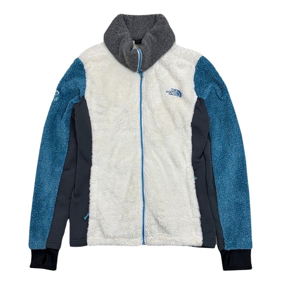 THE NORTH FACE 배색 플리스 집업 자켓 90 상품이미지1