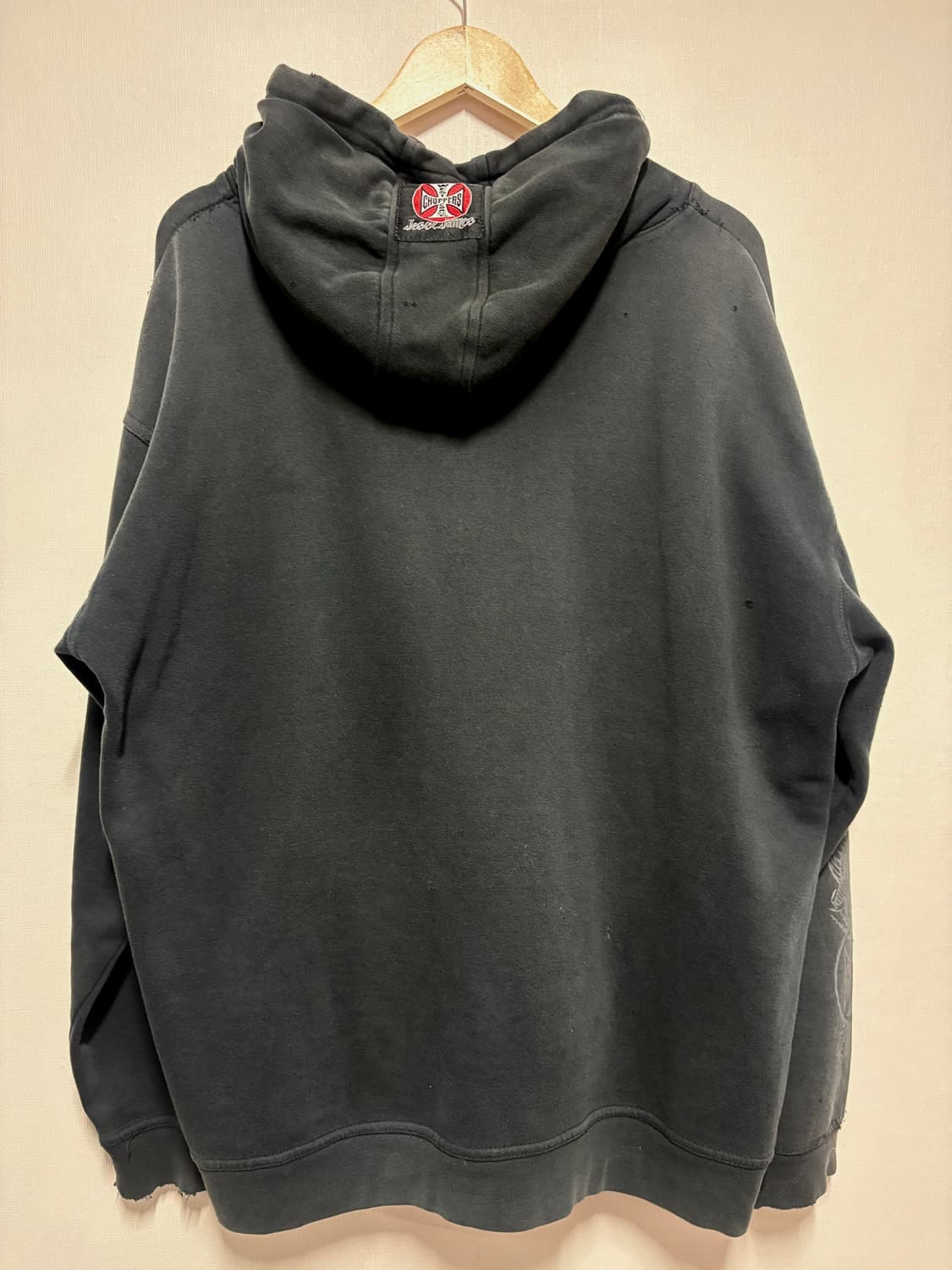 [XL-XXL] 90's West Coast Choppers 후드 블랙 상품이미지2