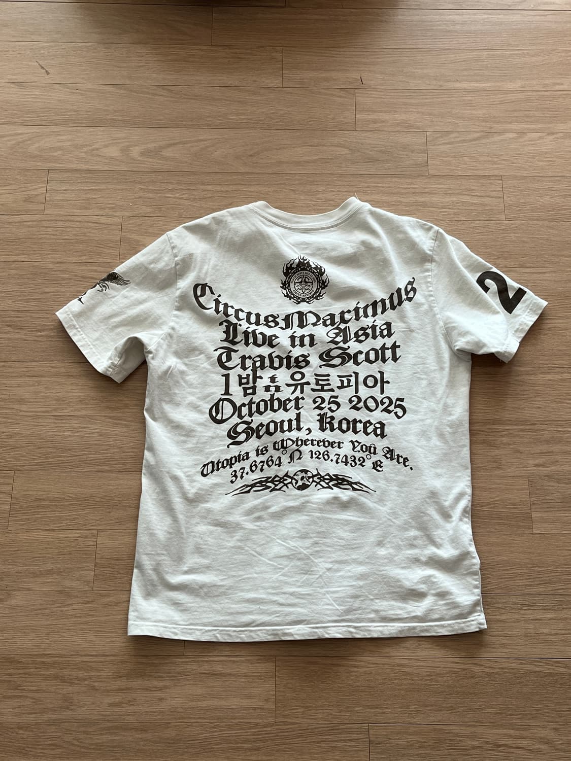 스캇 머쳔 오프화이트 반팔  상품이미지2