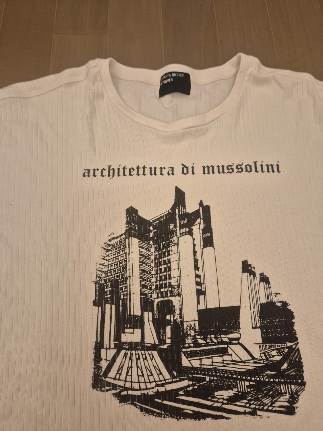 Erd Architettura Di Mussolini Rib tshirt 상품이미지3