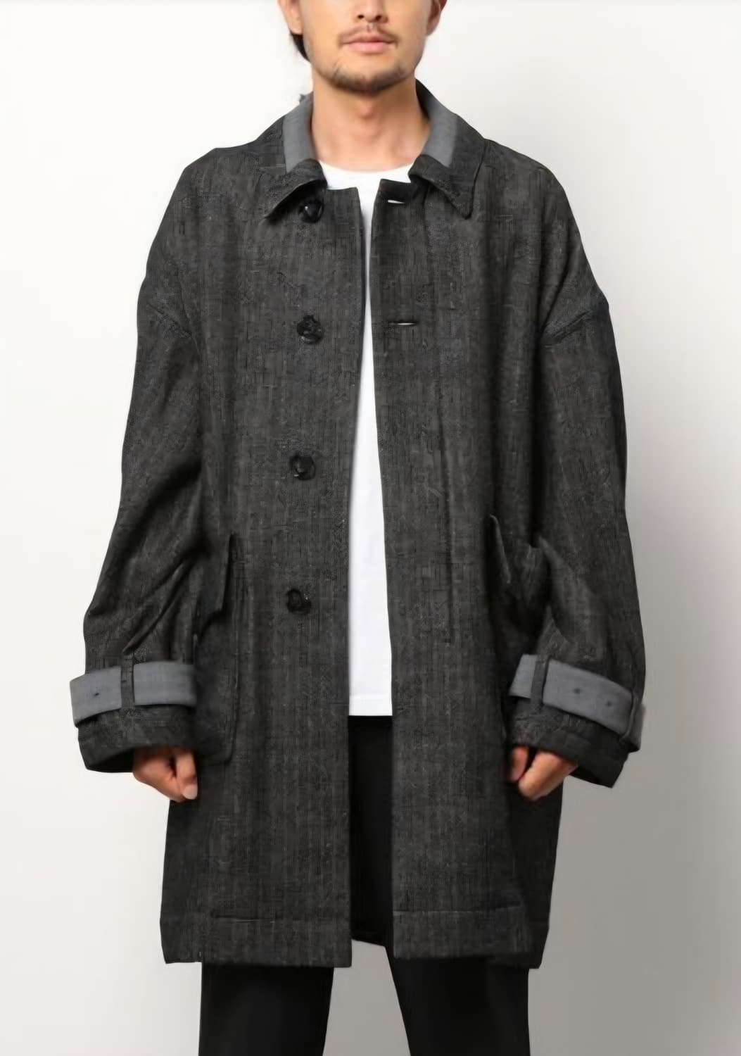 신야 코즈카 레일웨이맨 코트 상품이미지3