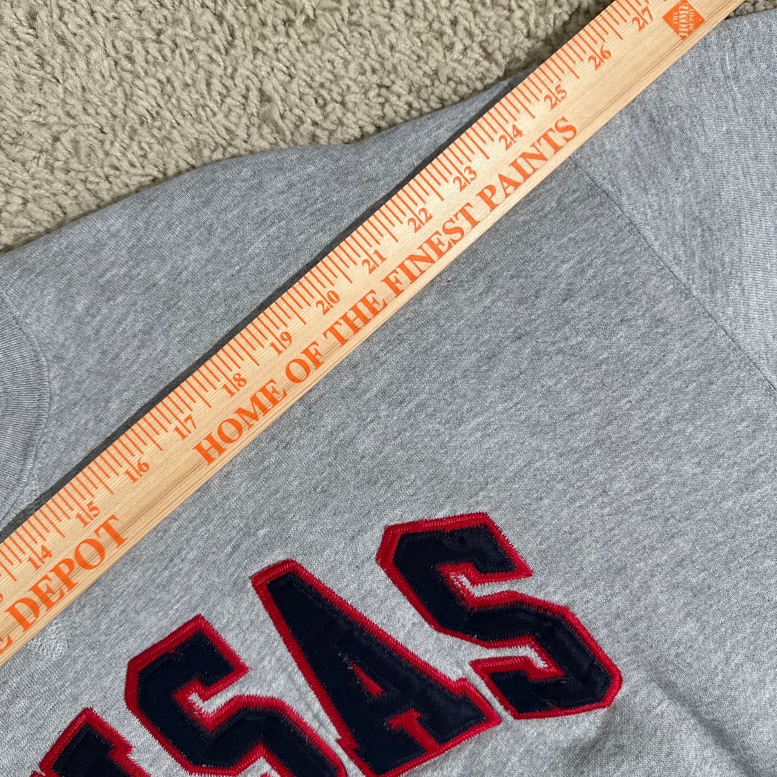 90's 빈티지 러셀 애슬레틱 KANSAS 맨투맨 상품이미지8