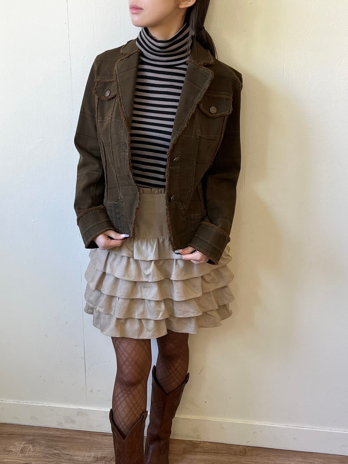 PINORE 아카이브 브라운 자켓 상품이미지4