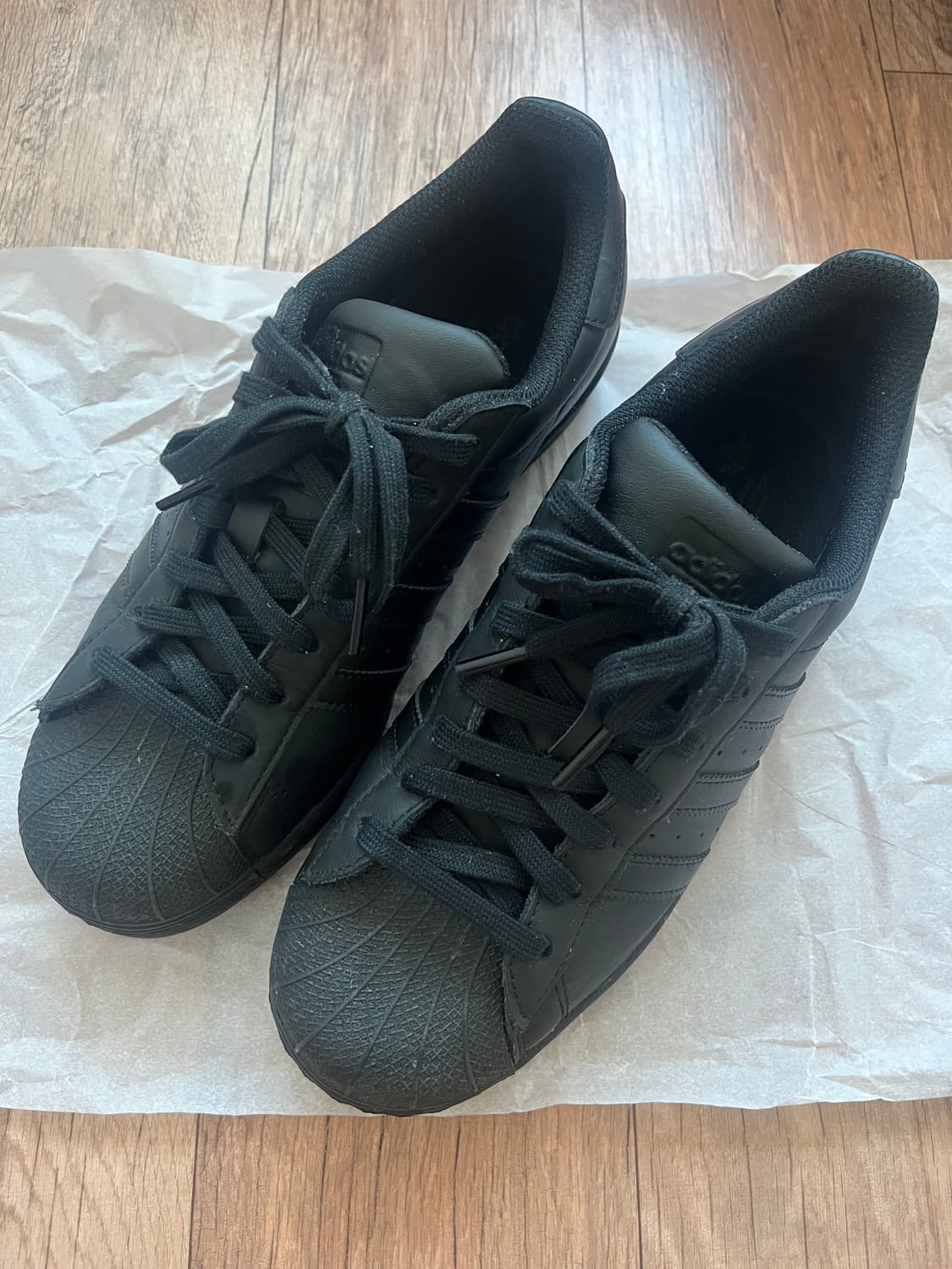 아디다스 슈퍼스타 트리플 블랙 상품이미지1