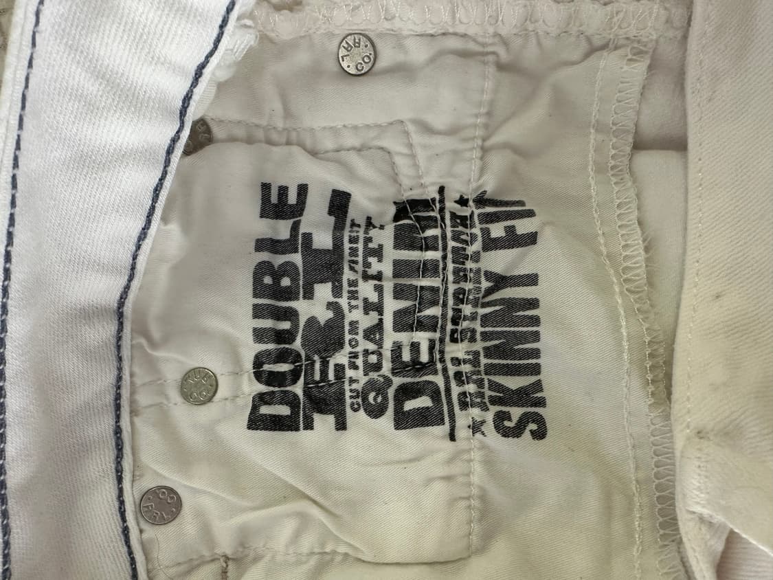 RRL 더블알엘 스키니핏 화이트 데님 26 상품이미지6