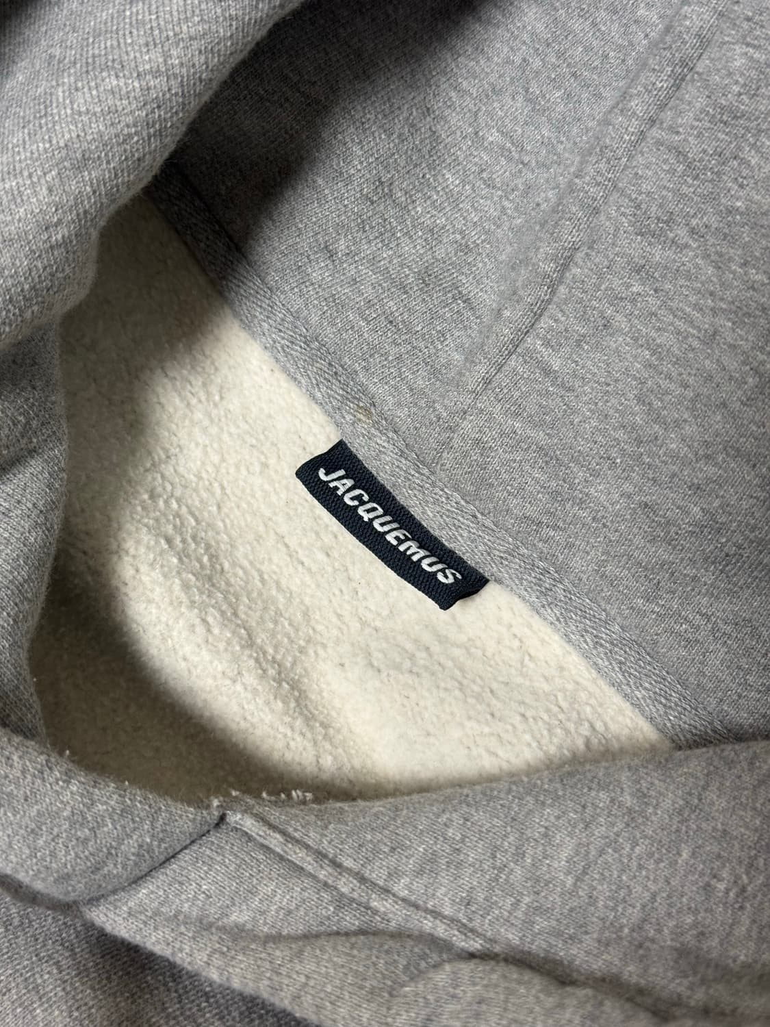 JACQUEMUS 자크뮈스 후드 그레이 L 상품이미지4