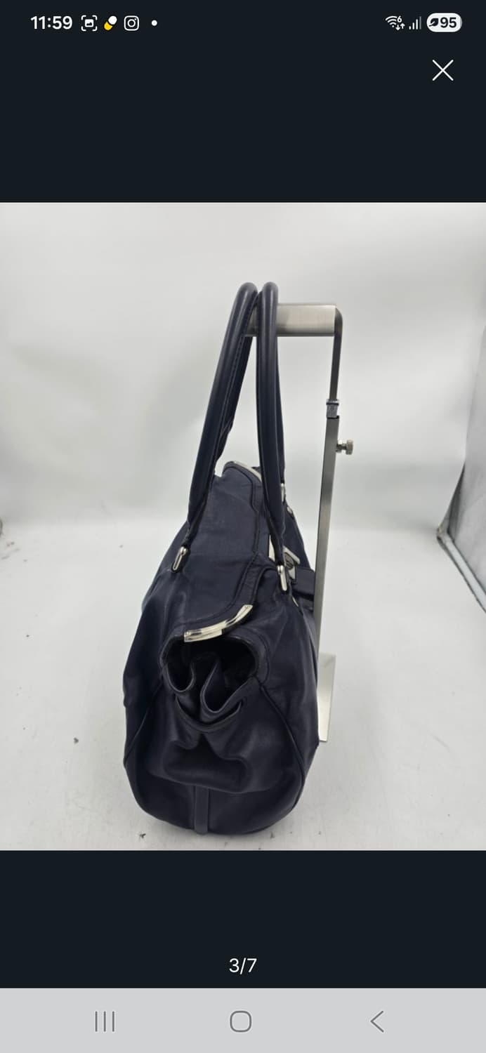 정품] 셀린느 빈티지 레더백 상품이미지3