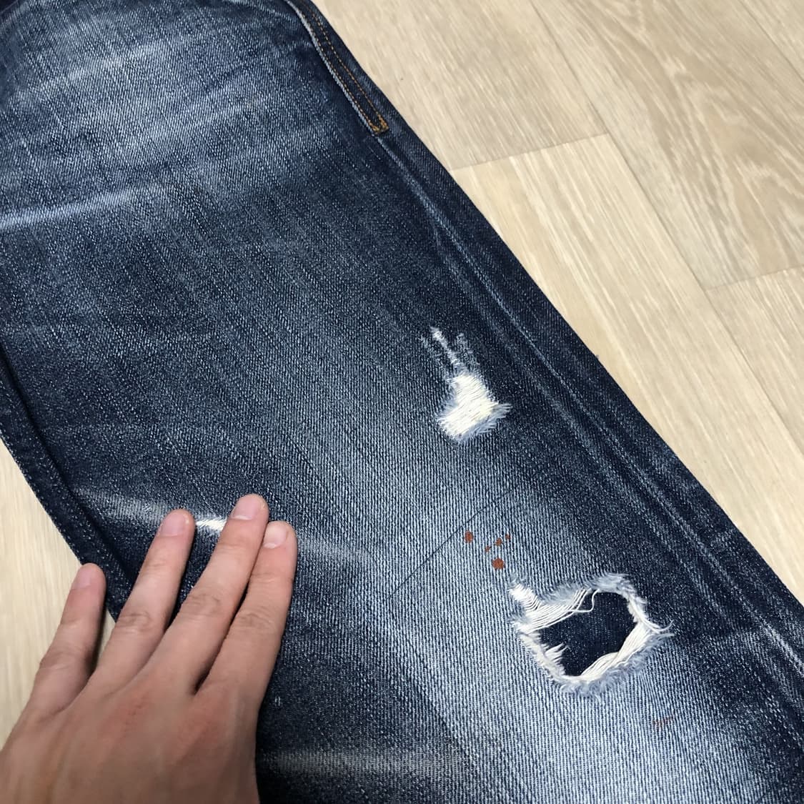 (29) 디젤 DIESEL 자티니 ZATINY 워시드 부츠컷 중청 데님 상품이미지4