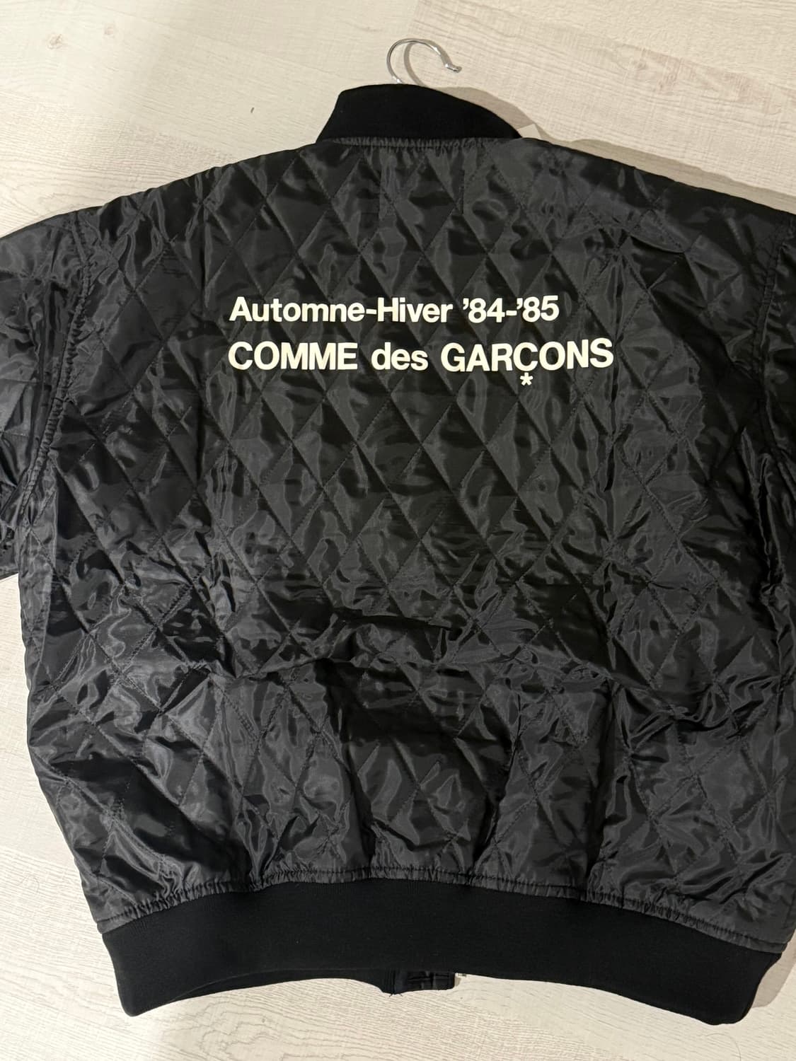 [XL]꼼데가르송 CDG 74-75 퀼팅 스태프 블루종 상품이미지2