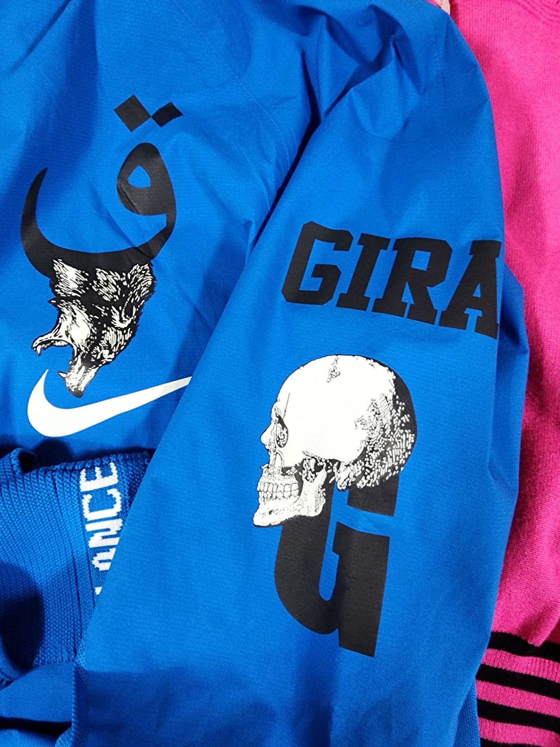 나이키 언더커버 갸쿠소우 바람막이 블루 상품이미지7