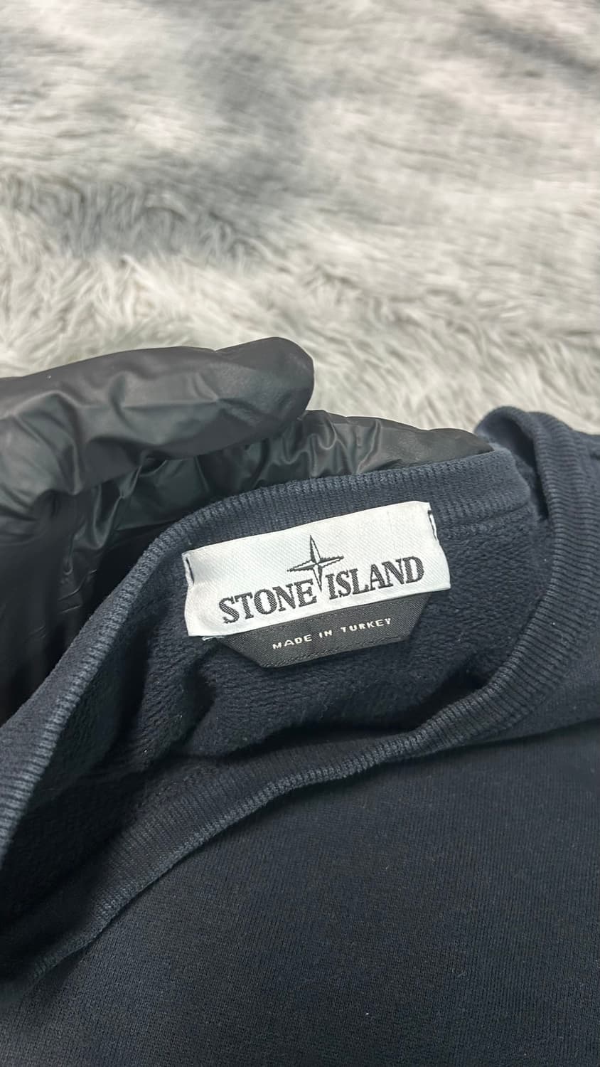 [XL size] 스톤아일랜드 맨투맨 네이비 상품이미지3