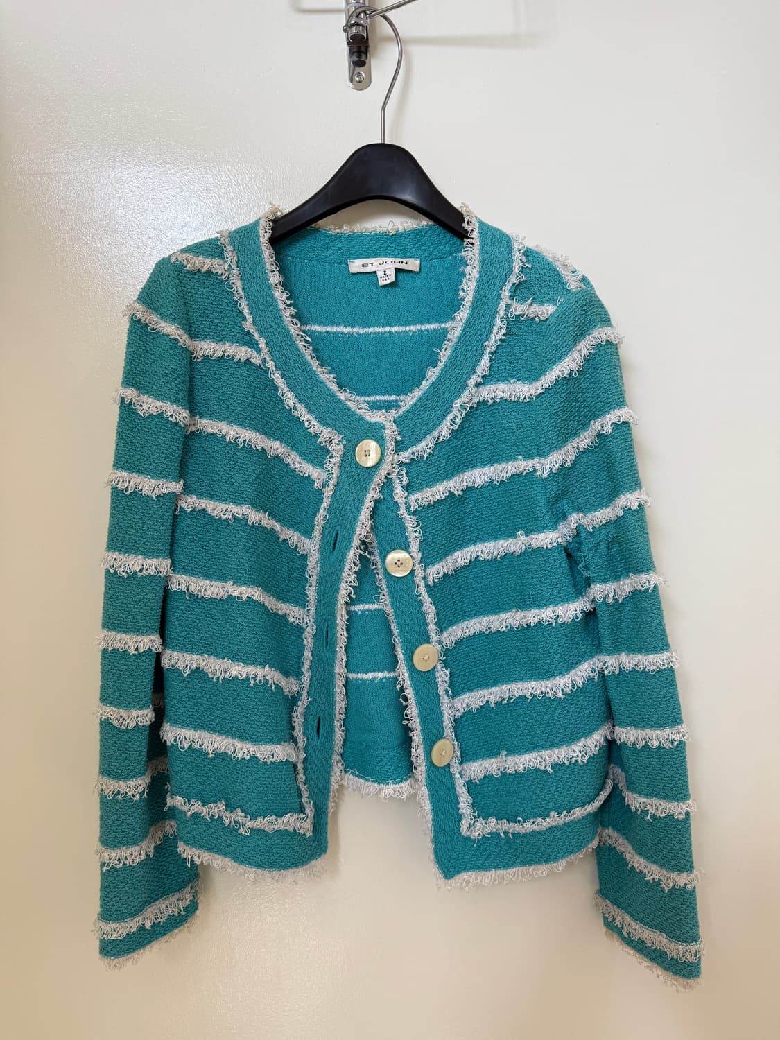 ST. JOHN 에메랄드 가디건(정품) 상품이미지3
