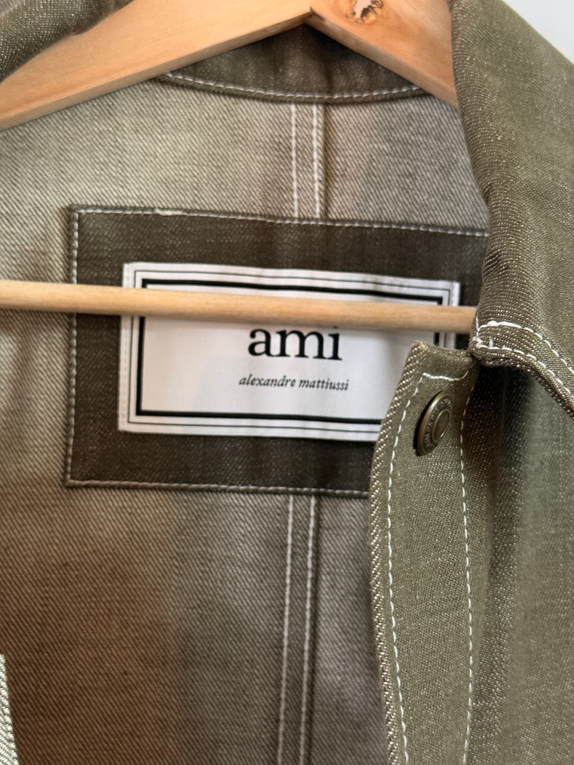 AMI 아미 데님 헌팅자켓 S 상품이미지5