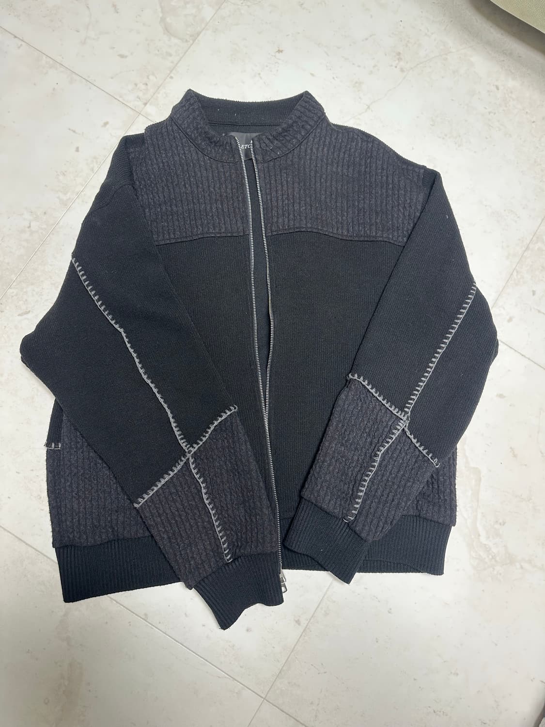 etce 스모킹 니트집업 xl 상품이미지1