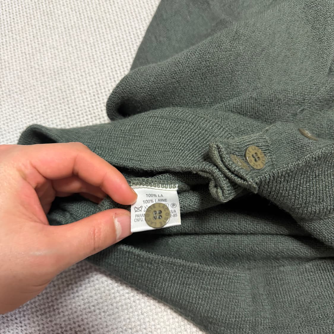 라코스테 브이넥 가디건 상품이미지4