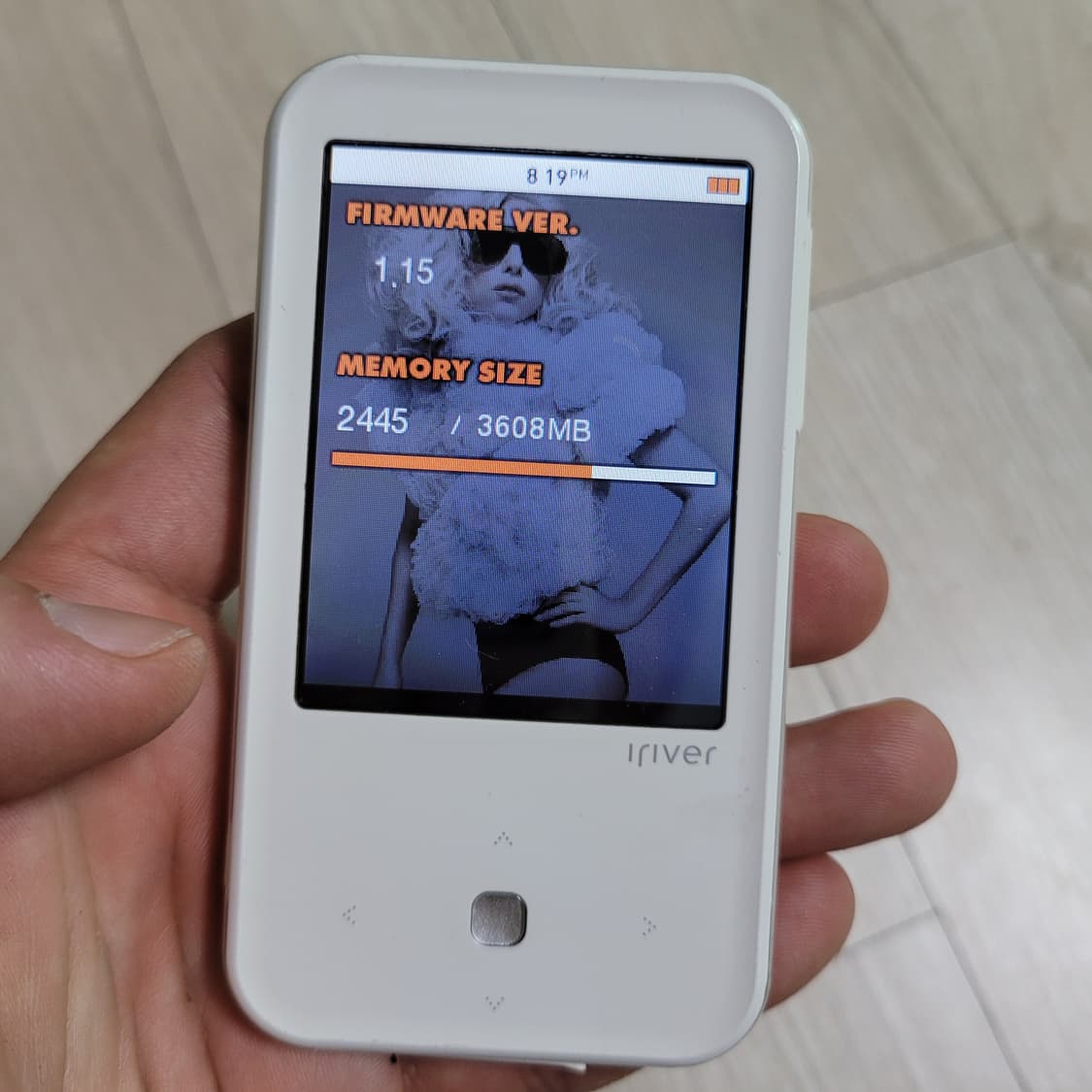 아이리버 S100 dmb 4기가 mp3  상품이미지9