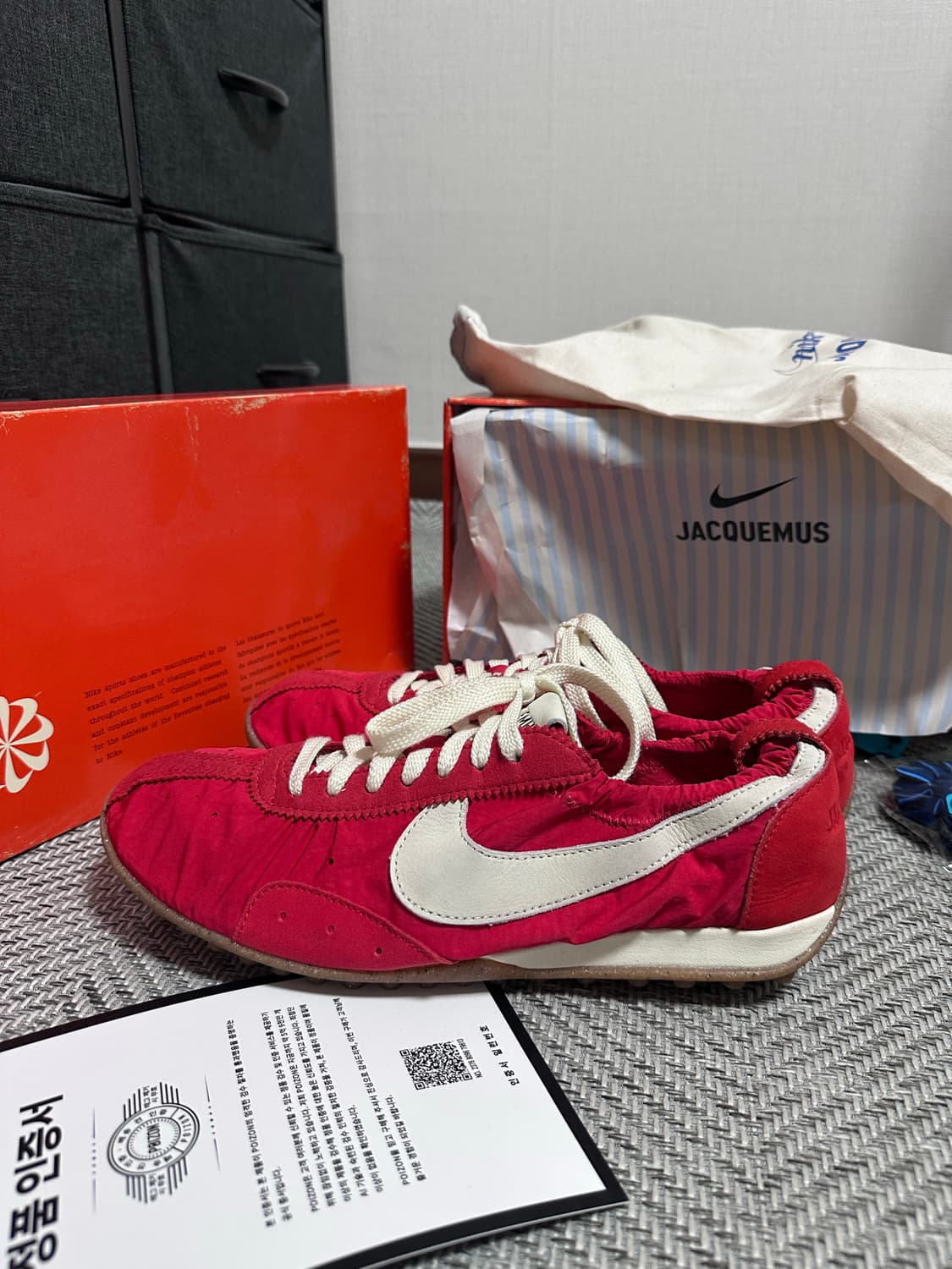 나이키x자크뮈스 문슈즈 275 팝니다 상품이미지7
