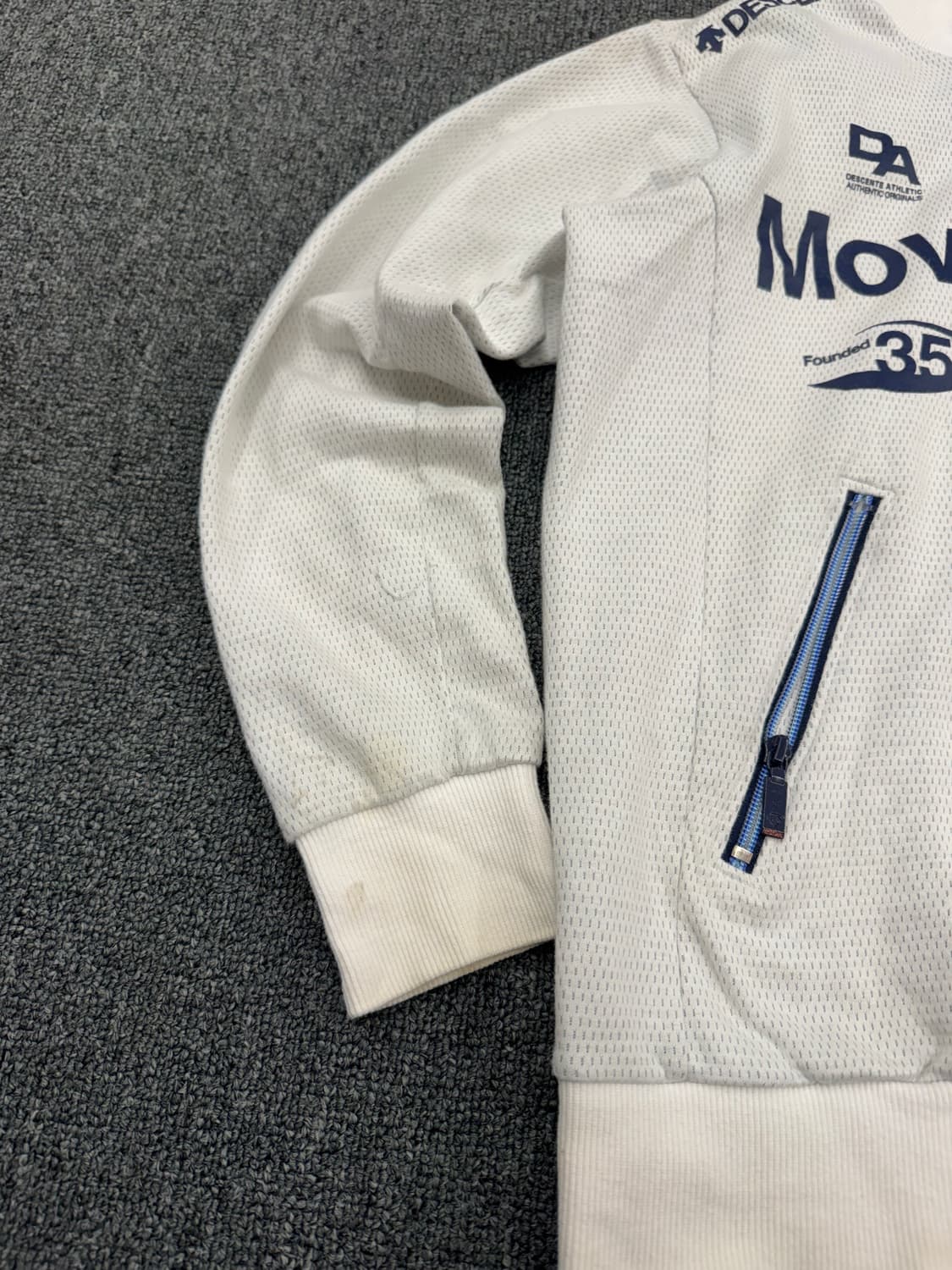 95)데상트 빈티지 Move Sport 져지 집업 자켓 상품이미지4