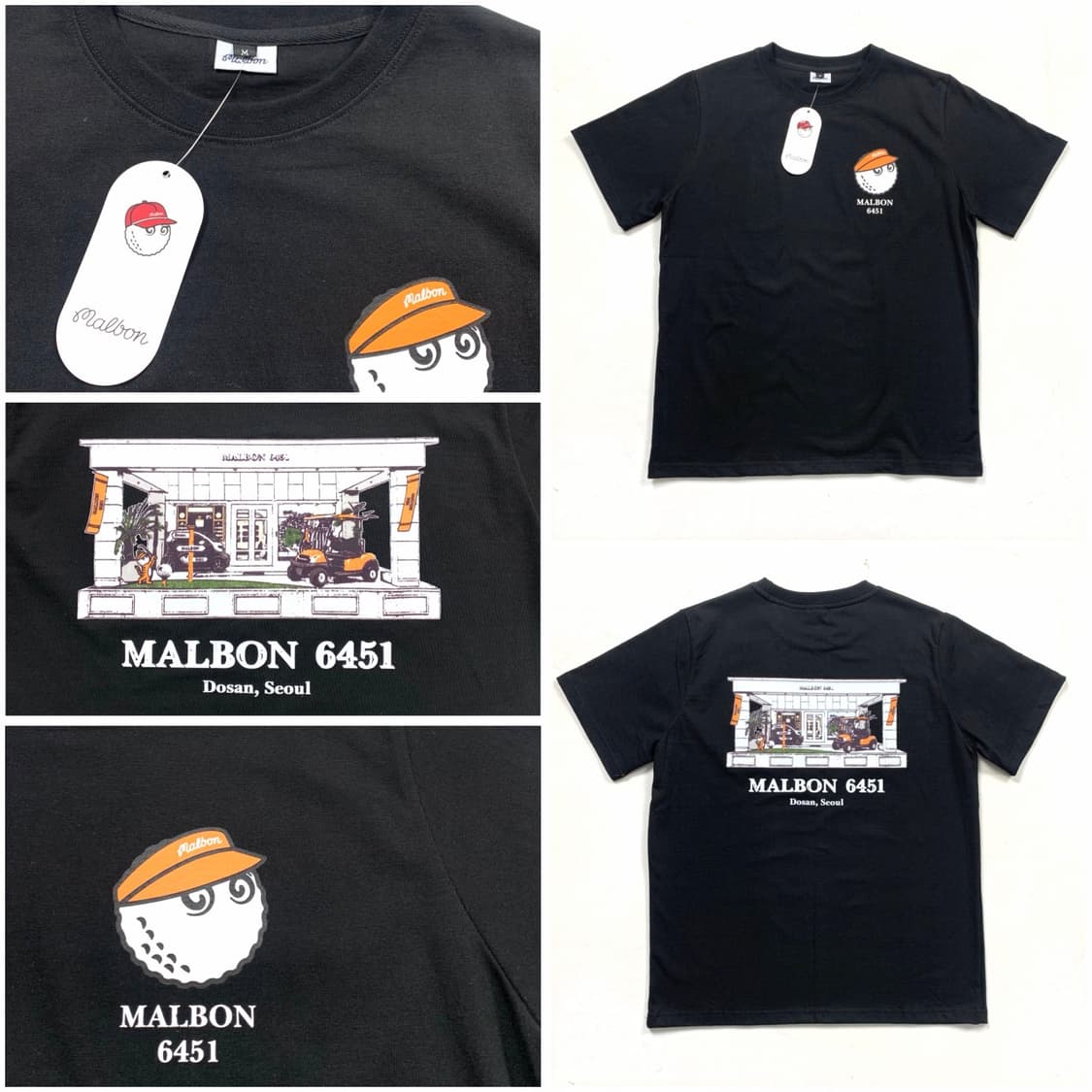 말본 골프 반팔 티셔츠 상품이미지1