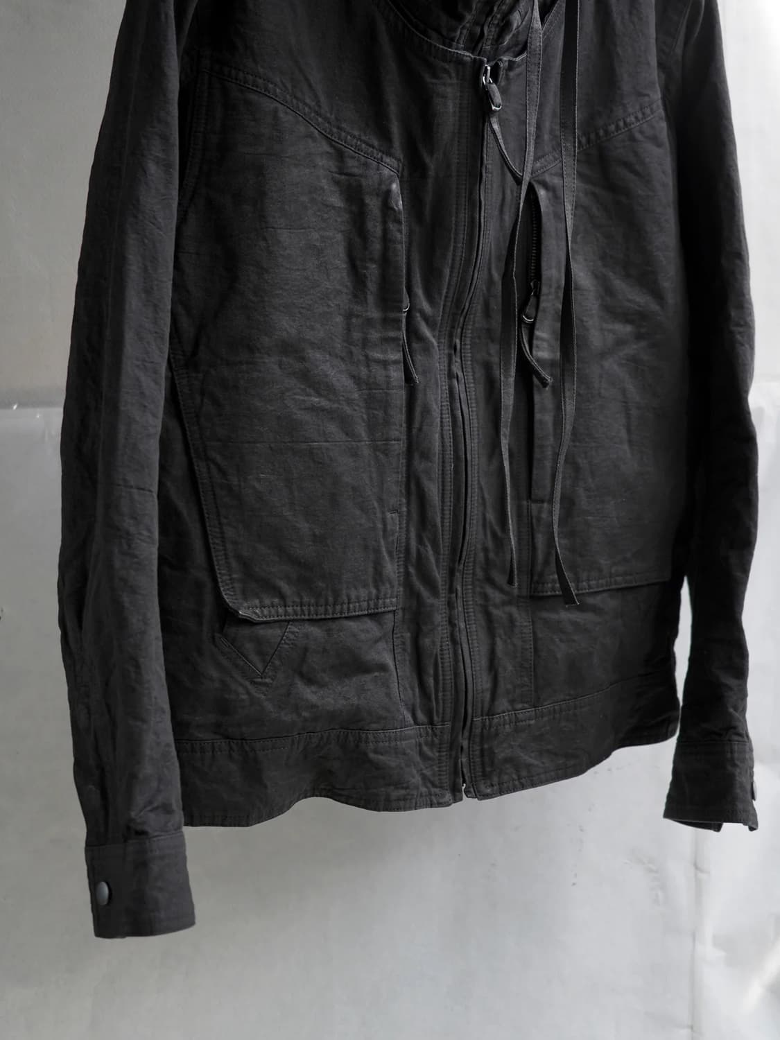 블랙멀 더블 프론트 후드 파카 잉크 L 라지 상품이미지9