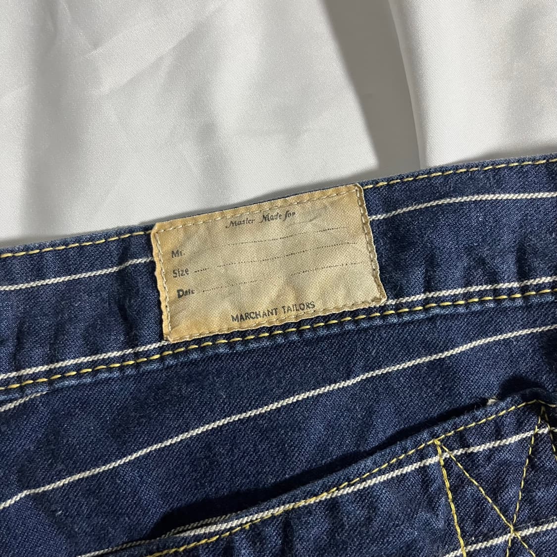 KAPITAL . 캐피탈 신치백 히코리 데님팬츠 상품이미지4