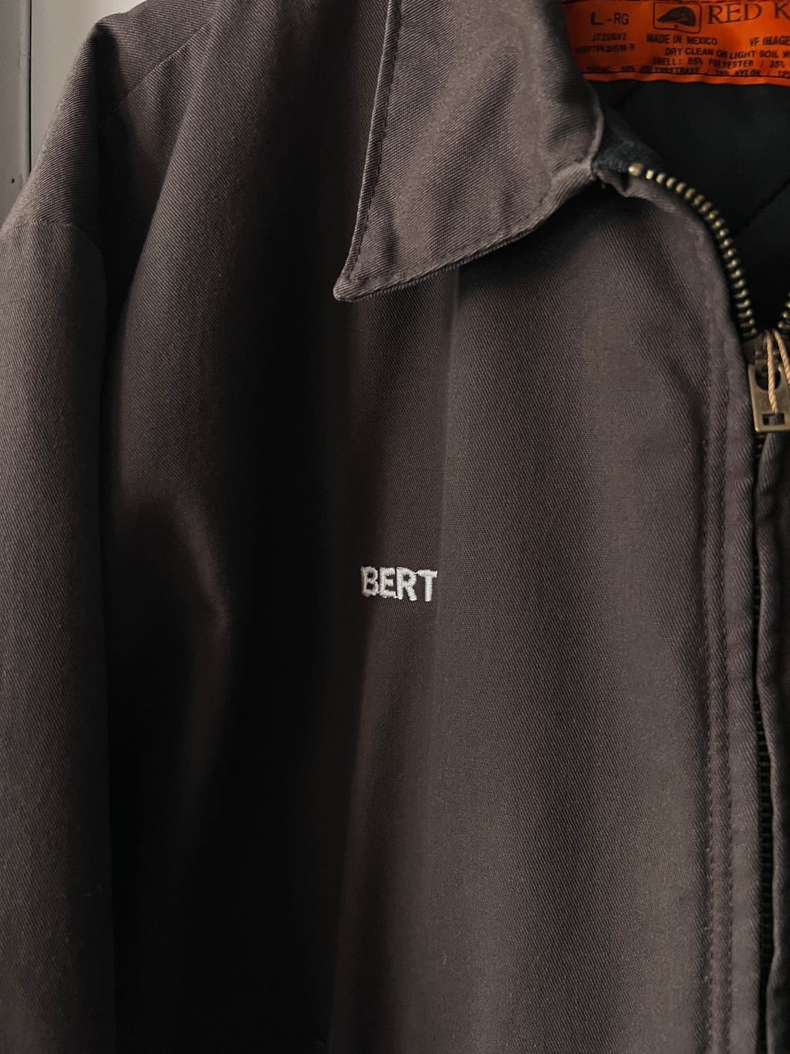 [L]90's RED KAP 버바 검프 쉬림프 패치 워크자켓 상품이미지3