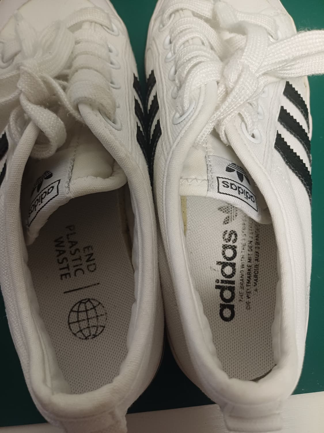 [S급] 아디다스 니짜 로우 RF 흰검 (240) 상품이미지5