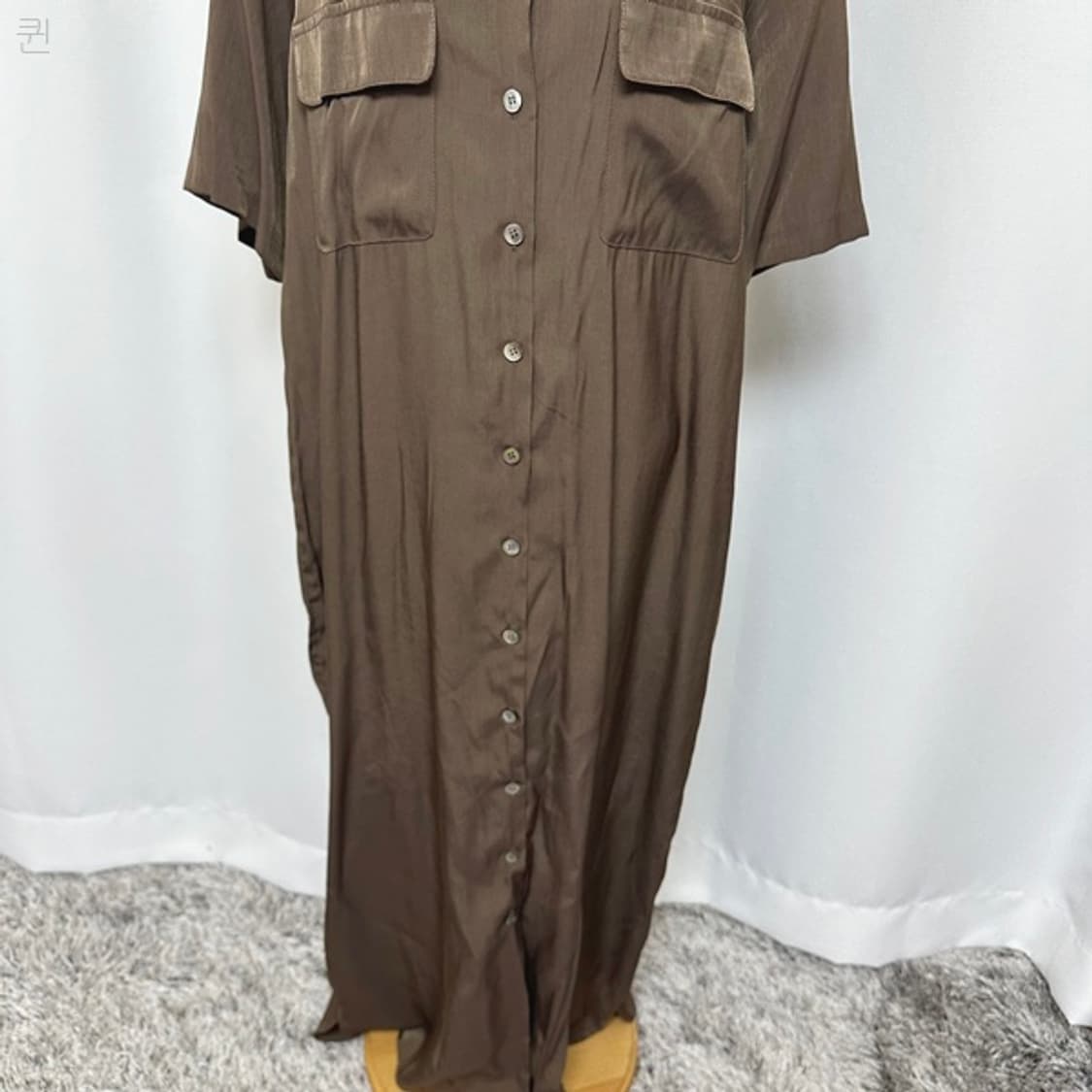보세 여자 셔츠 반팔 롱원피스 FREE 상품이미지3