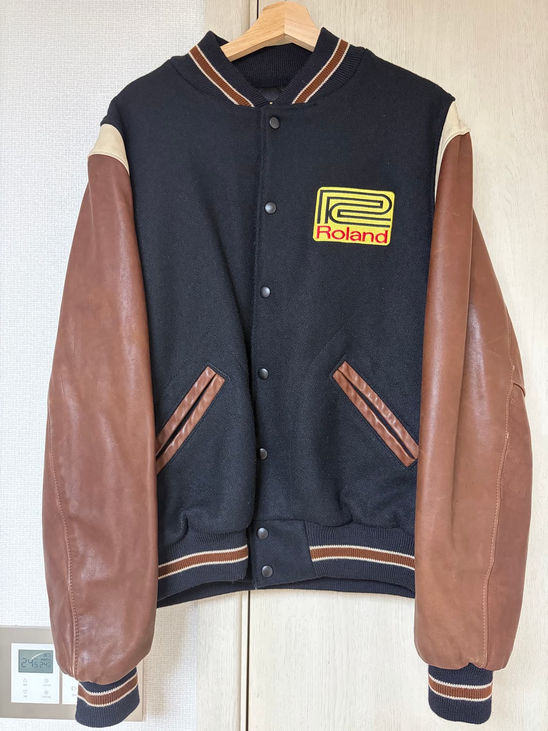 90s ROLAND varsity jacket 상품이미지1