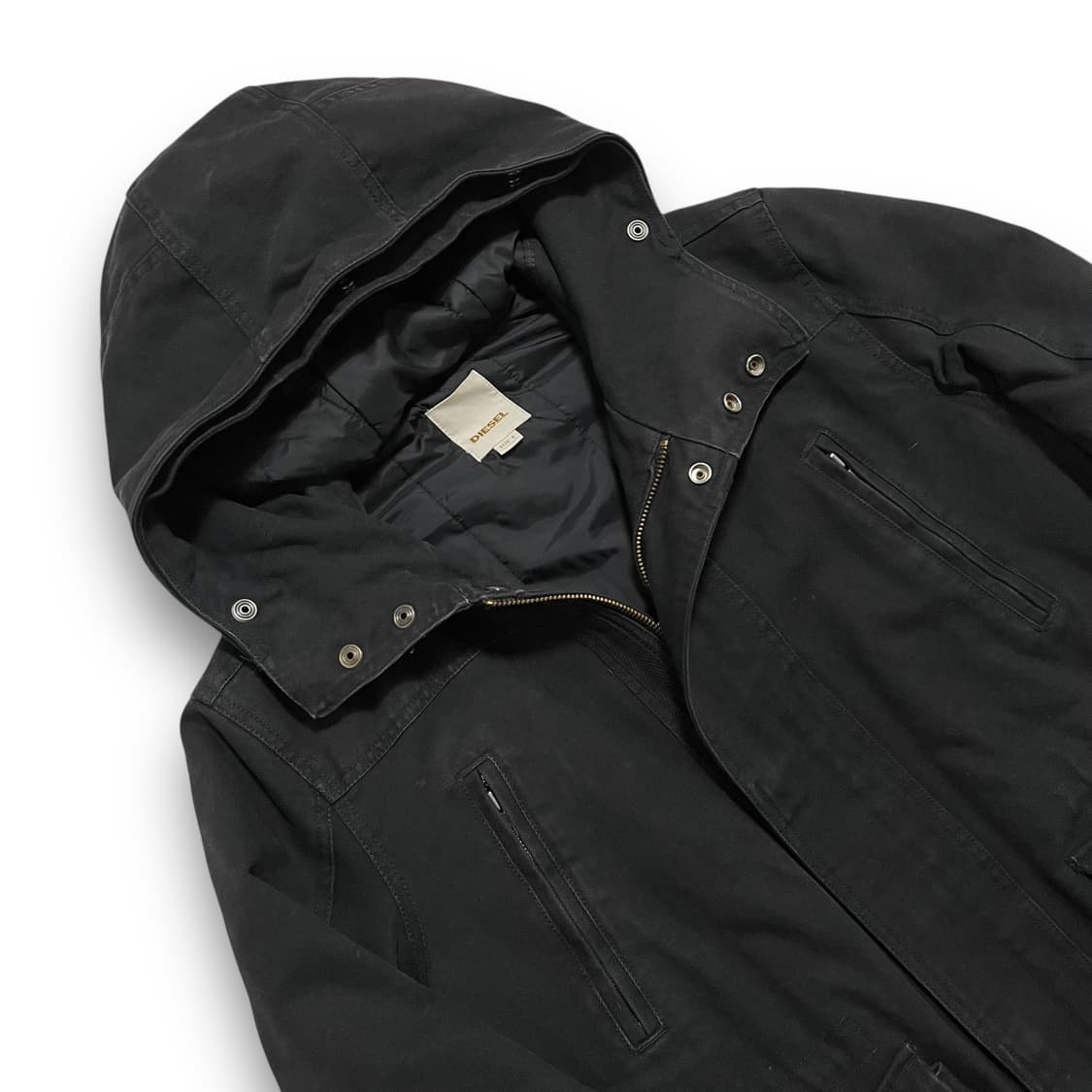 디젤 얼티밋 더블 락시크 패디드 후디 집업 자켓  상품이미지2