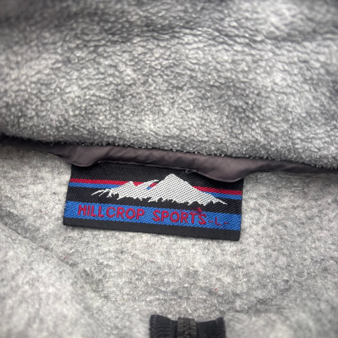 Hillcrop Sports 빈티지 그레이 플리스 자켓 L 상품이미지7