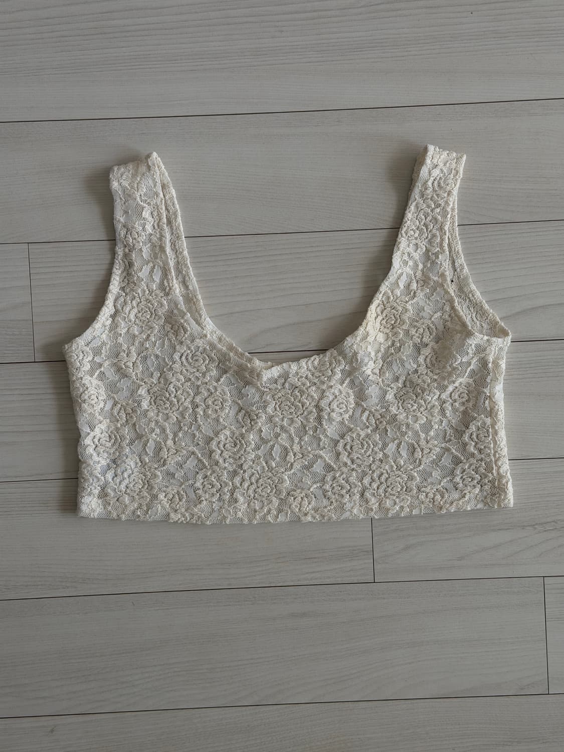위드아웃썸머 Layered bustier top_lace 상품이미지1