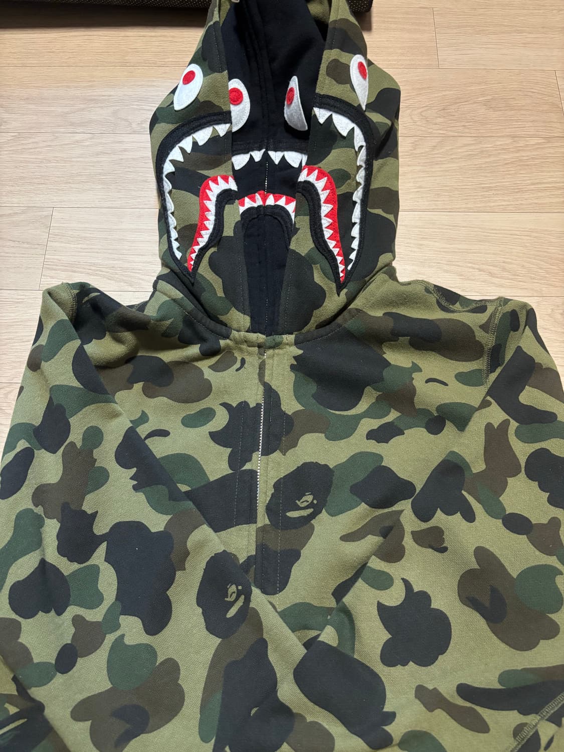 베이프 후드집업 상품이미지1