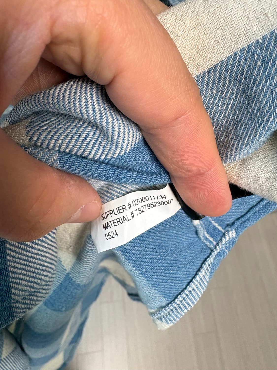 rrl 더블알엘 플래드 셔츠 L 상품이미지3