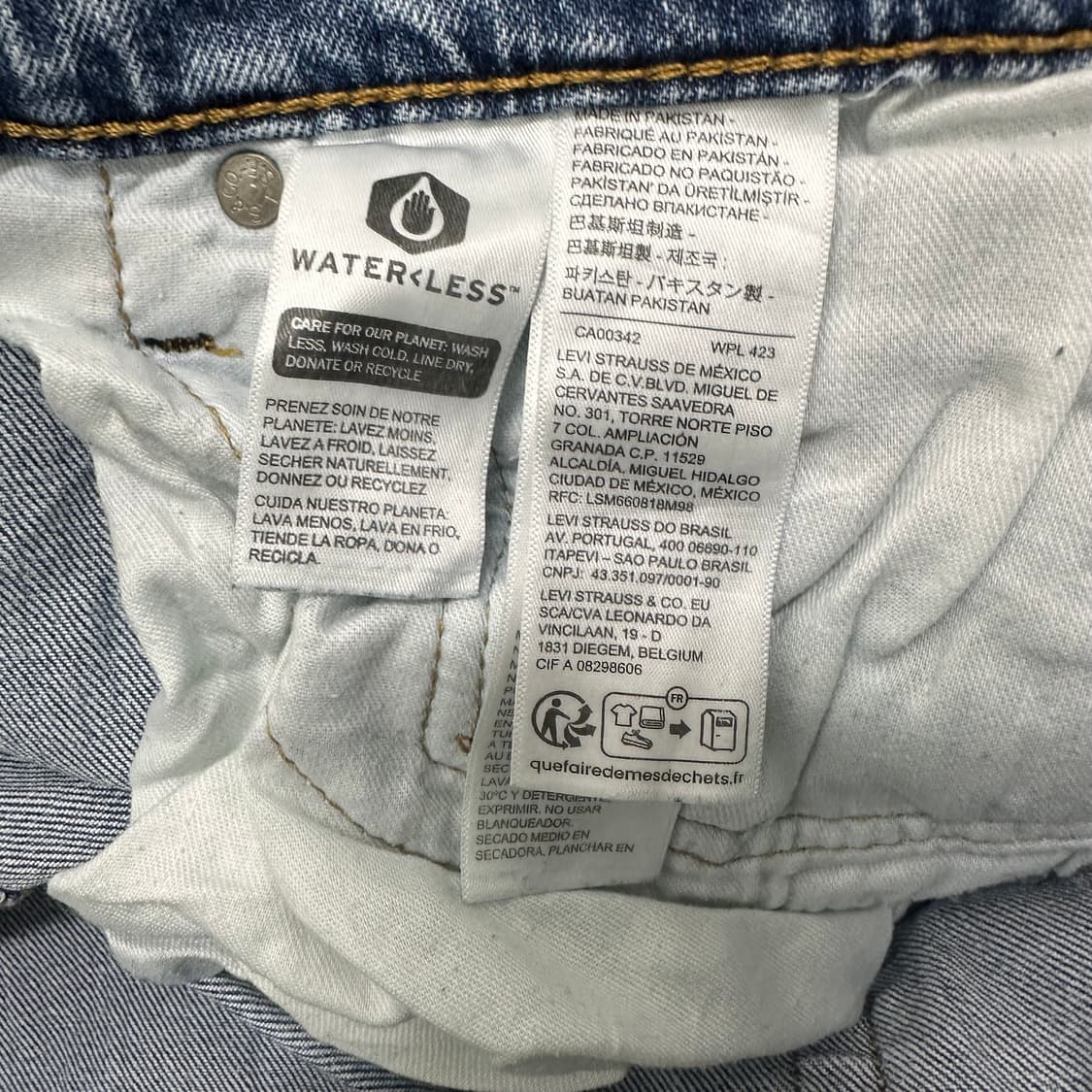 리바이스 511 데님 청바지 팬츠 34인치 상품이미지8