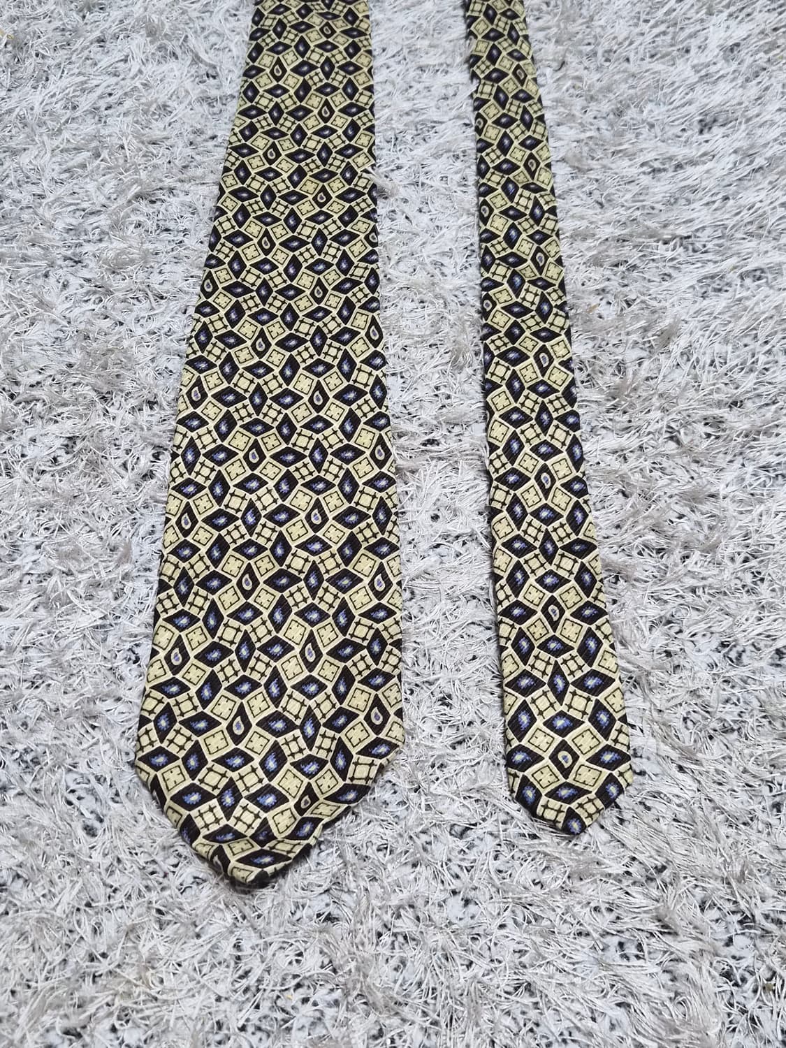 발리Bally 빈티지 패턴 넥타이 Free - N36 상품이미지5