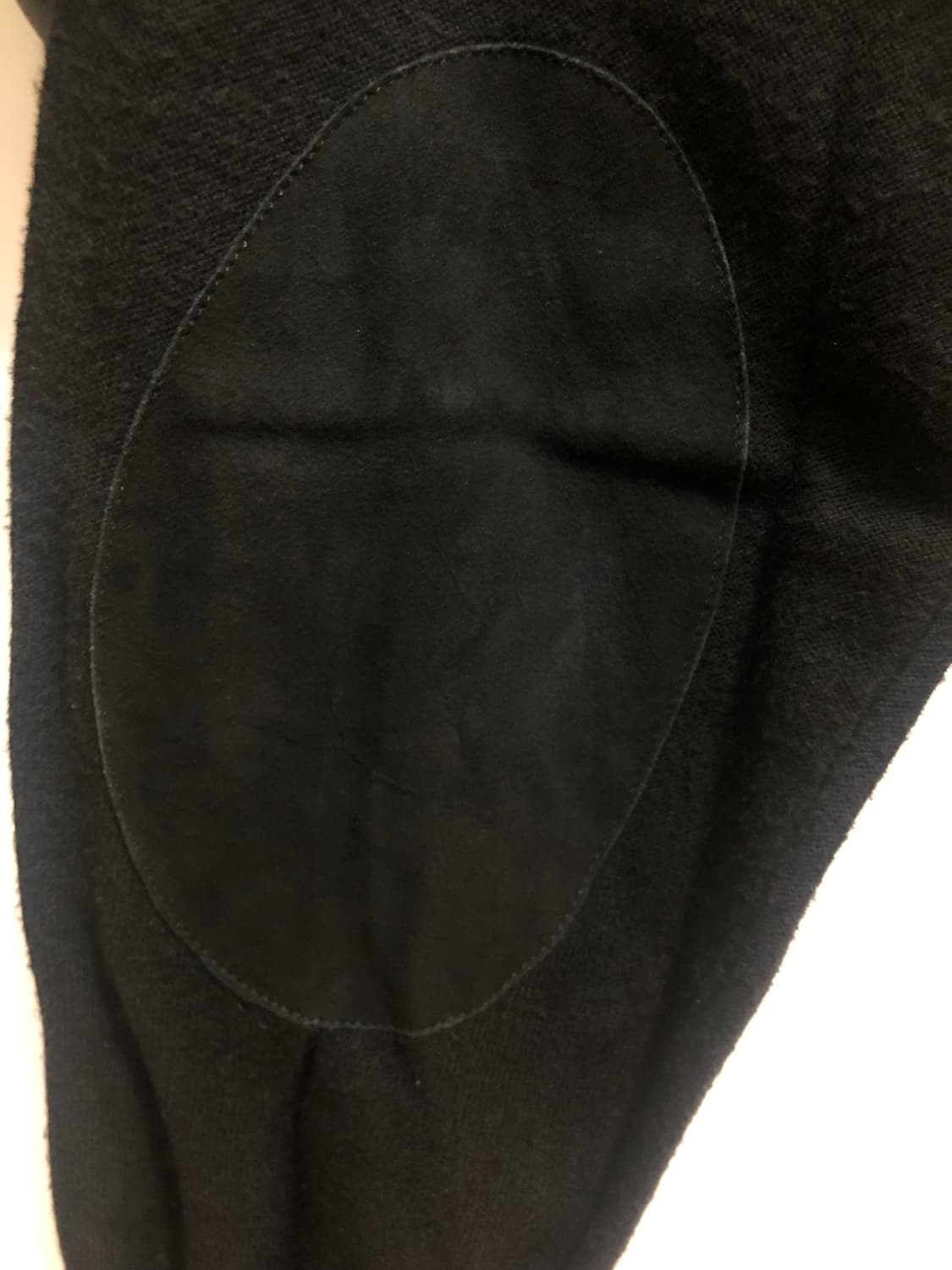 [M] 마르지엘라 엘보우 패치 가디건 블랙 상품이미지7